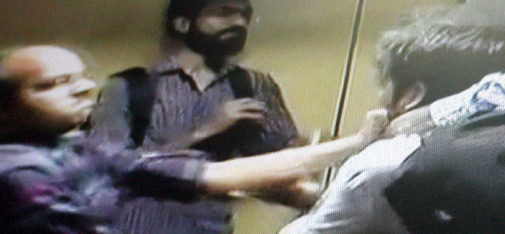 aam aadmi sena attacked kejriwal second time in four month