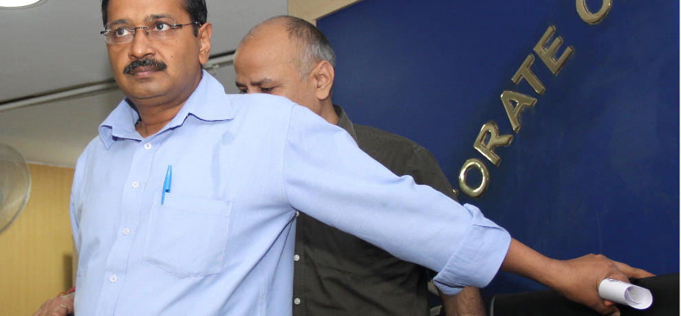 we have many lathi and every size : kejriwal