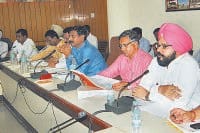 state minister bedi in kurukshetra, take class of officers