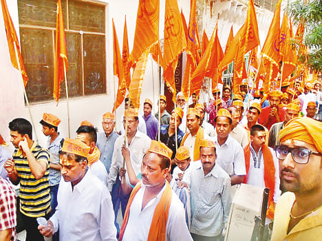 Went on marches and rallies nv Samvatsar