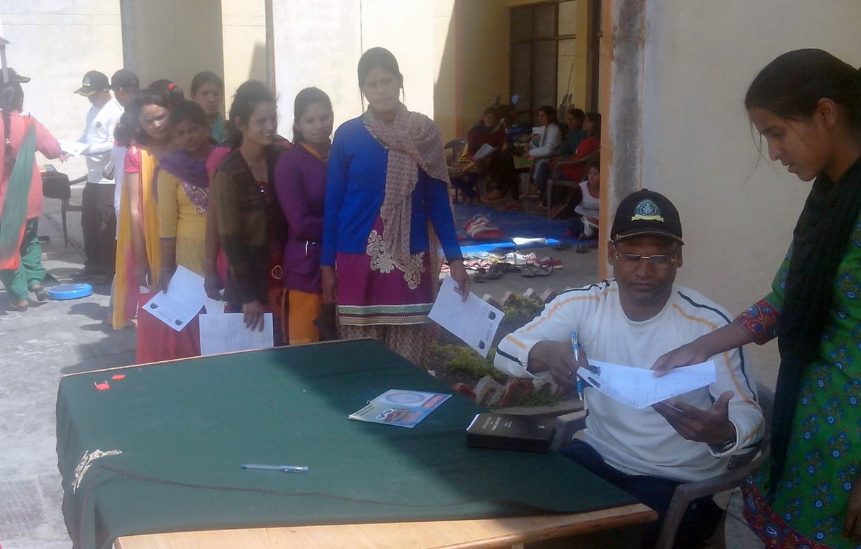 Women will be given training in police recruitment