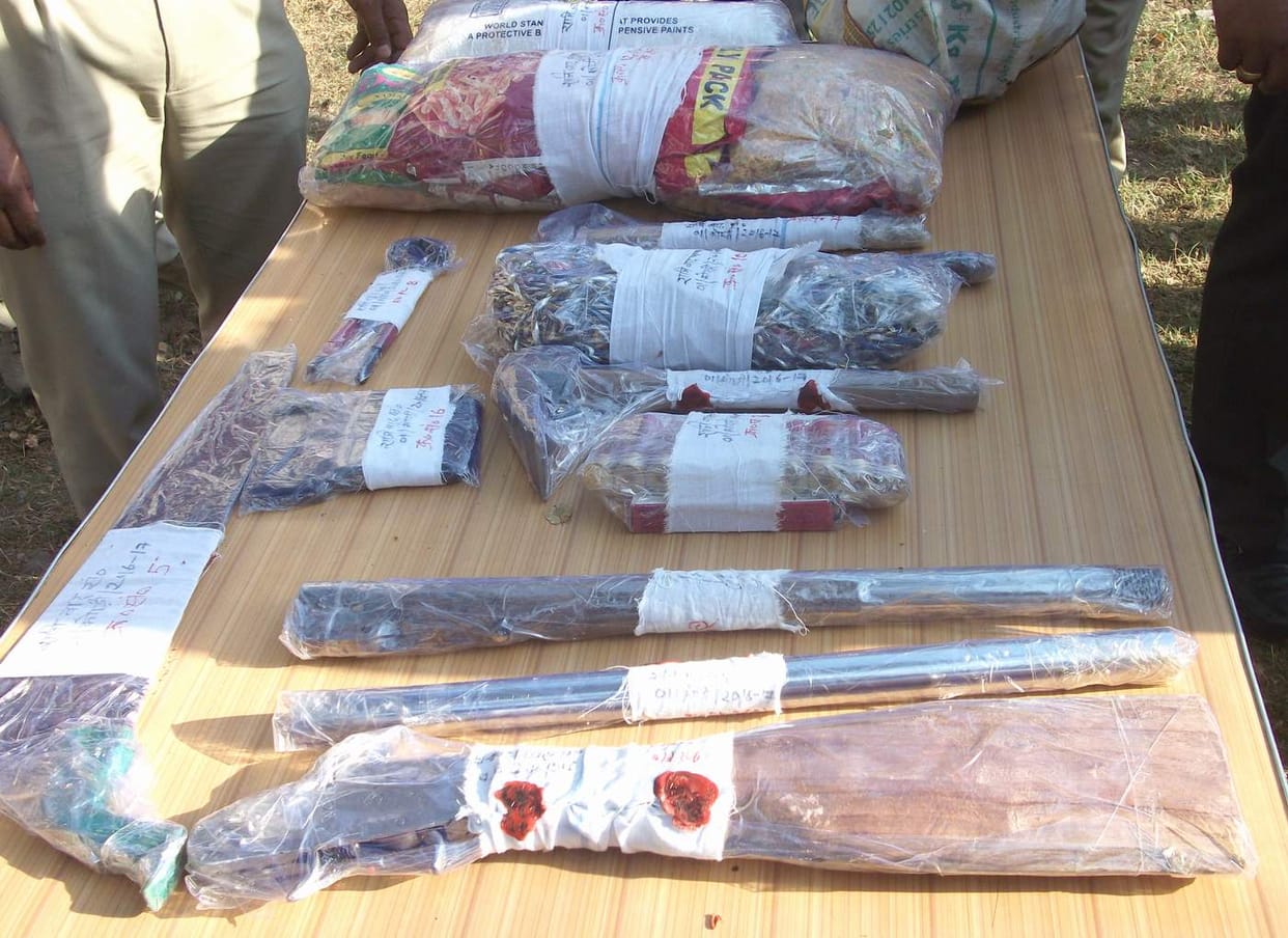 Three hunters arrived with the intention to kill the elephant forest cede its