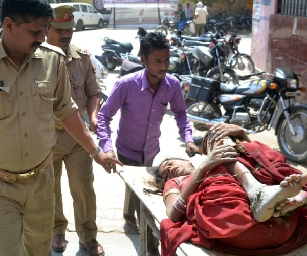Accident in Barabanki.