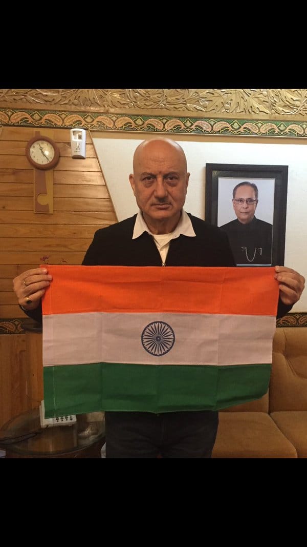 Anupam Kher reached Srinagar