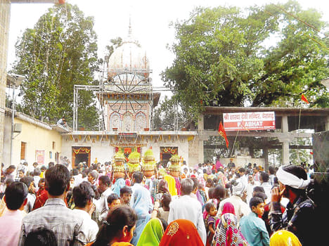 That now come bairagarh mother Sharda