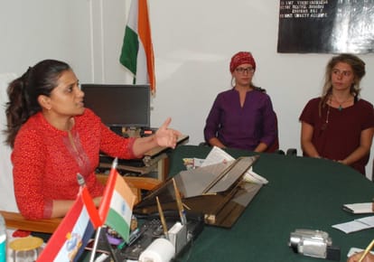 foreign girl student missing in haldwani forest