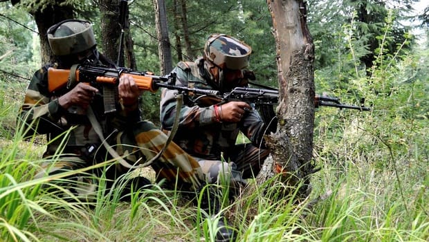 shelling at Border 