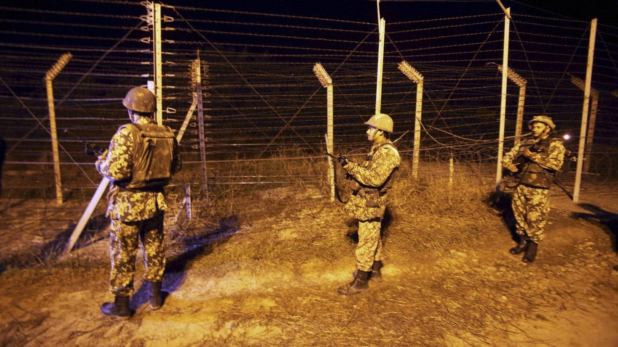 Pakistan again violated ceasefire in Samba sector