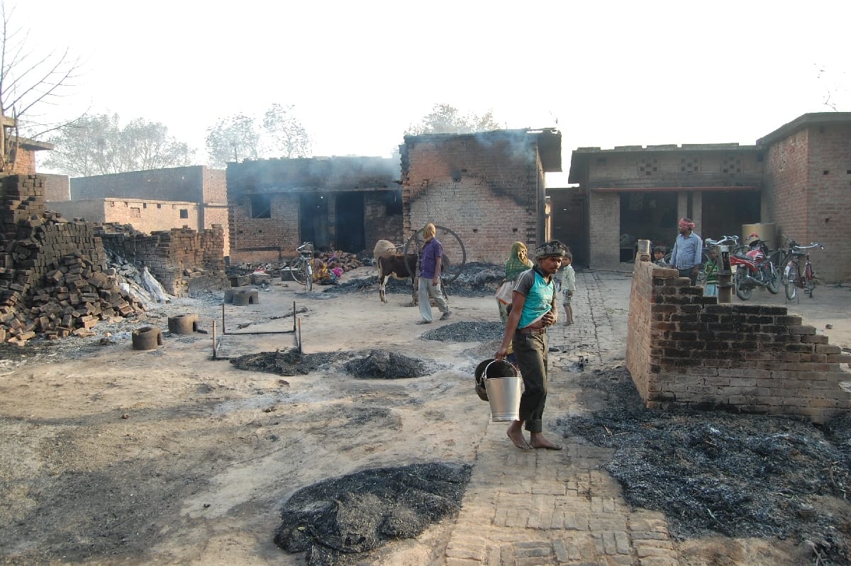 Chhapra Mathura village devastated by fire