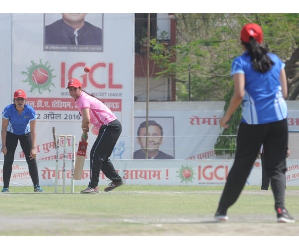 IGCL match in Lucknow.