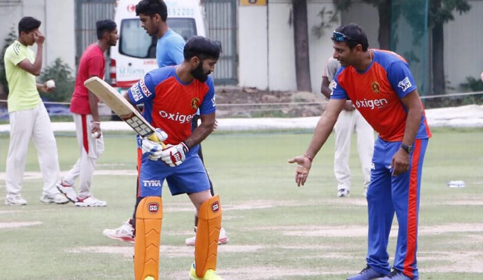 IPL match: punjab and gujarat team did match practice