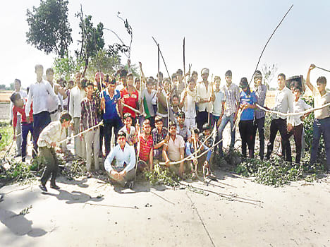 Electric spark ignited the 12 farmers grow