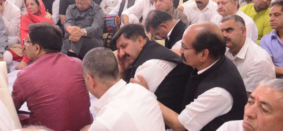 shok sabha of late onkar sharma