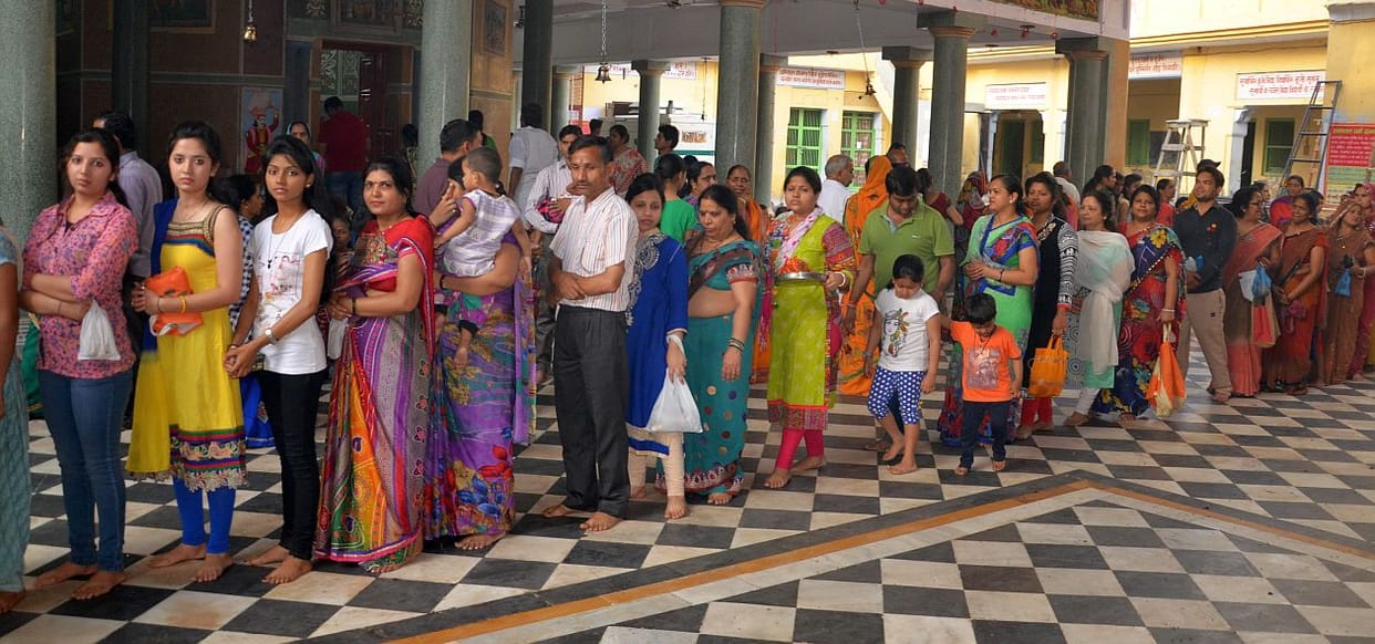 Navratri ki puja.