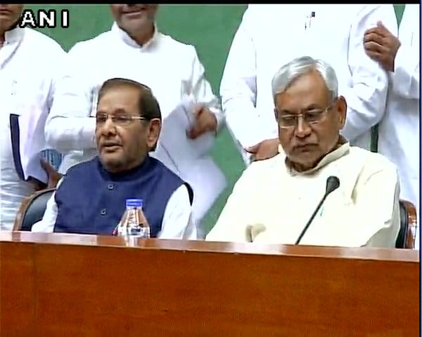 Nitish Kumar elected as JDU President