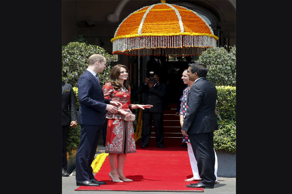 Prince William, Kate Middleton Arrive in Mumbai For 7-Day India-Bhutan Visit