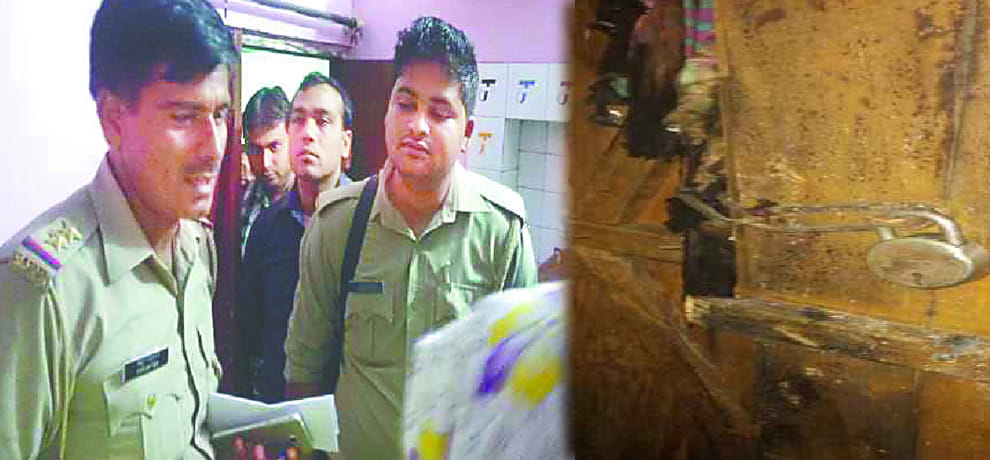 girl attempted rape and set on fire by brother in ghaziabad