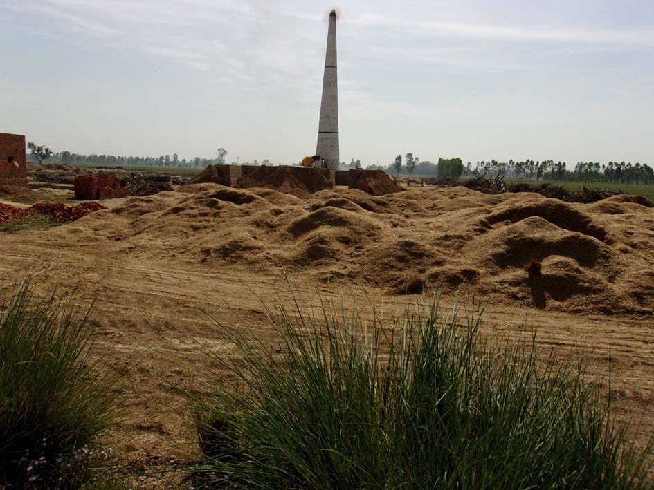 Replacing coal kilns I used straw