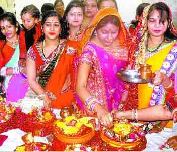 Shiva-Parvati Liturgy celebrating Gangaur Festival