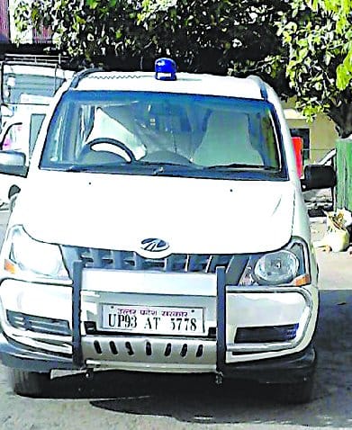 Cab took the punishment on officials ' blue light '