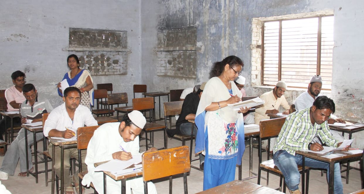 Budaun made a mockery of the seminary board examinations, Was fiercely copy centers