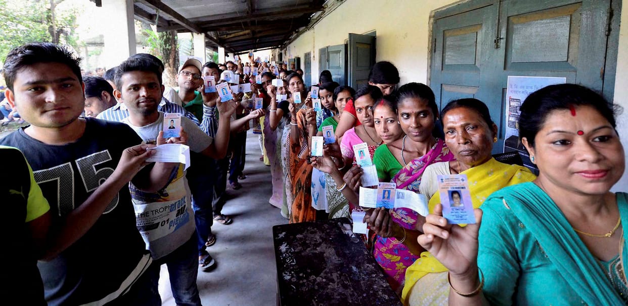 second phase voting in assam and west bengal assembly election