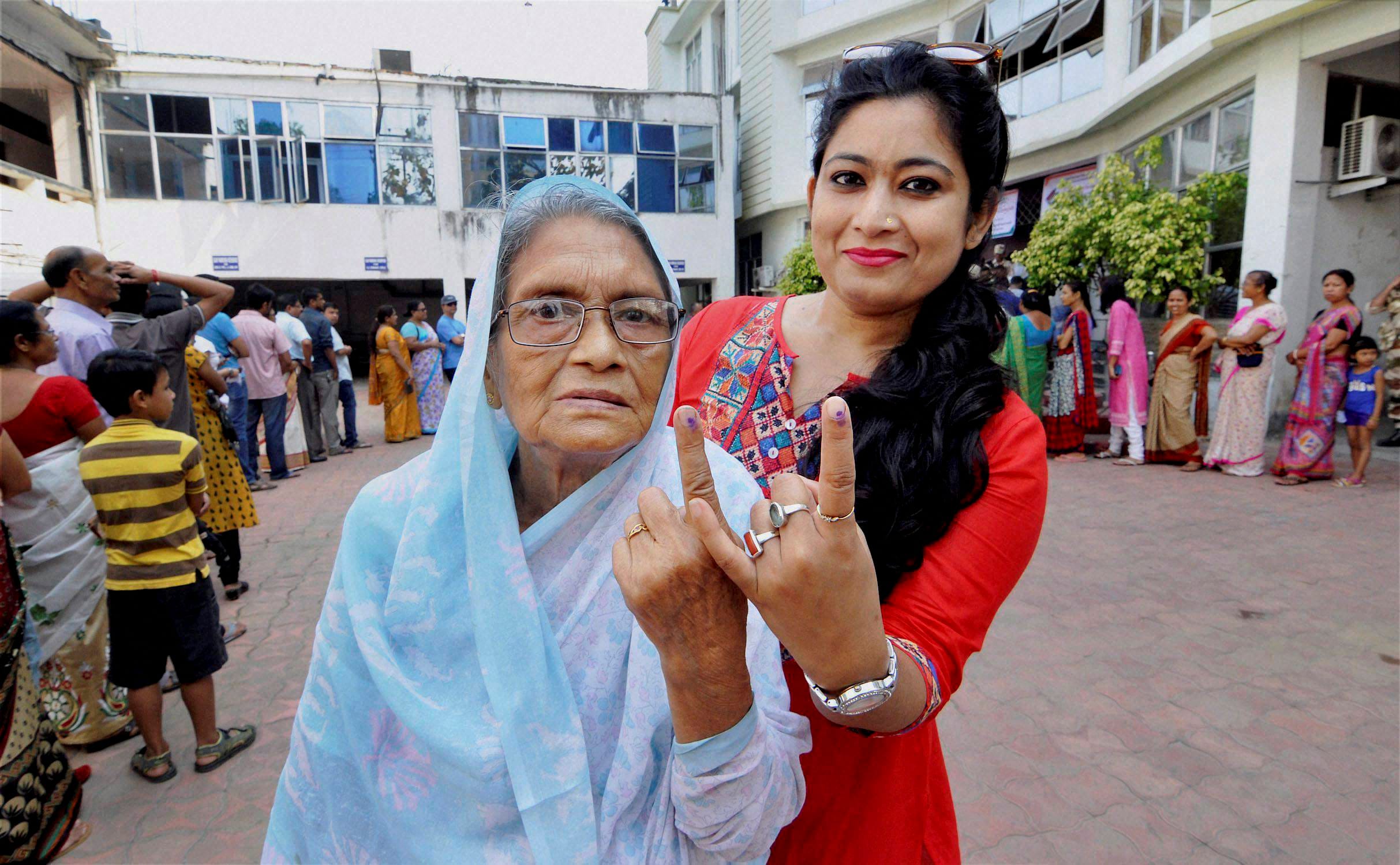 second phase voting for assam and west bengal assembly election