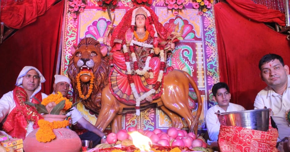 narendra chanchal, mata jagran, navratra, chaitra navratra, mansa devi mandir