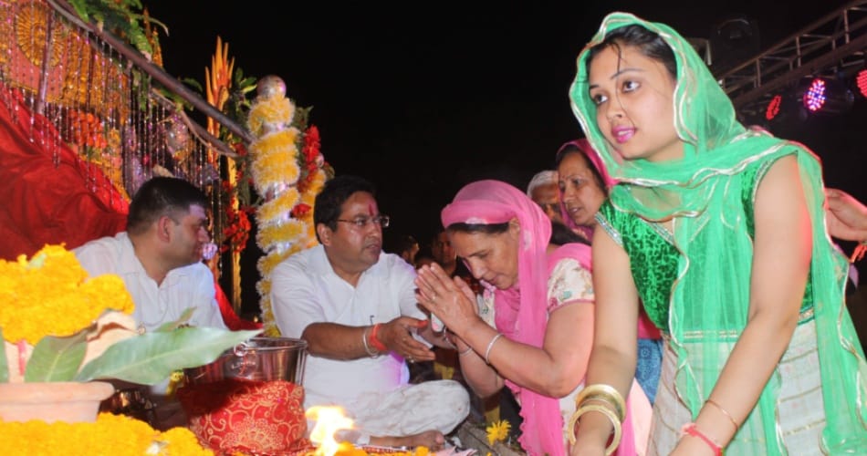 narendra chanchal, mata jagran, navratra, chaitra navratra, mansa devi mandir