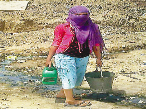 some where acute water crisis, else heavy wastage