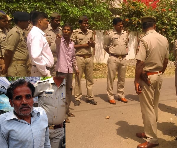 A man get looted in Lucknow.