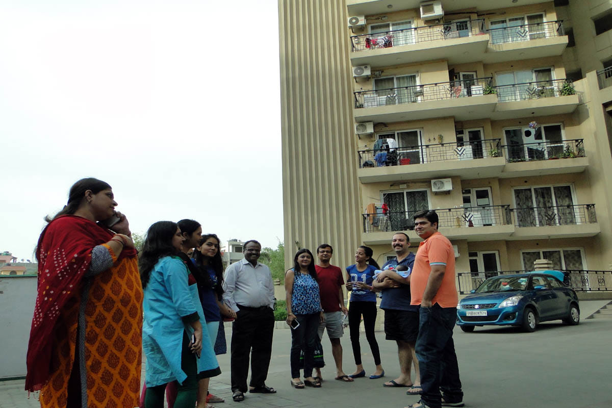 The earthquake created a stir