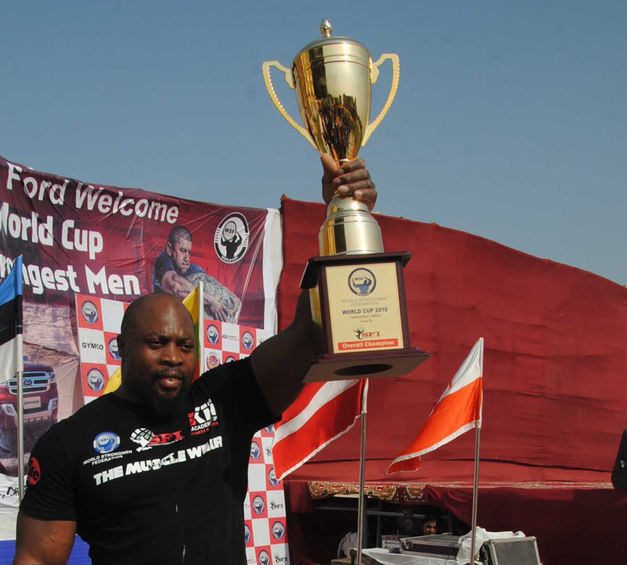 Mark Felix became the champions of strength