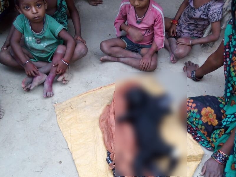 kid died in hut fire in lucknow