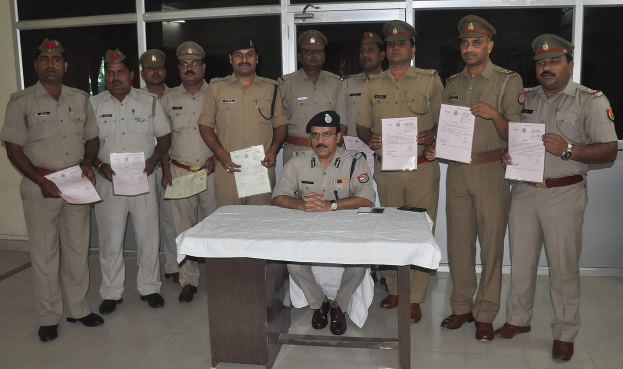 policemen honoured