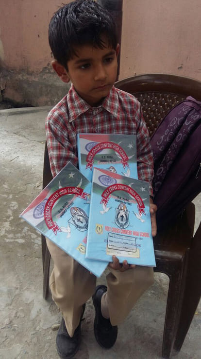 pakistan flag print on school notebook 