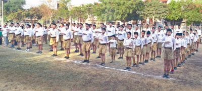 message of nation unity in rss path sanchlan