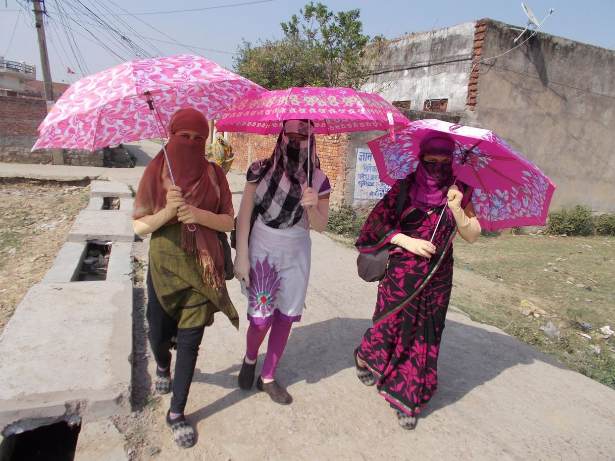 Temperature 42.6, people suffering