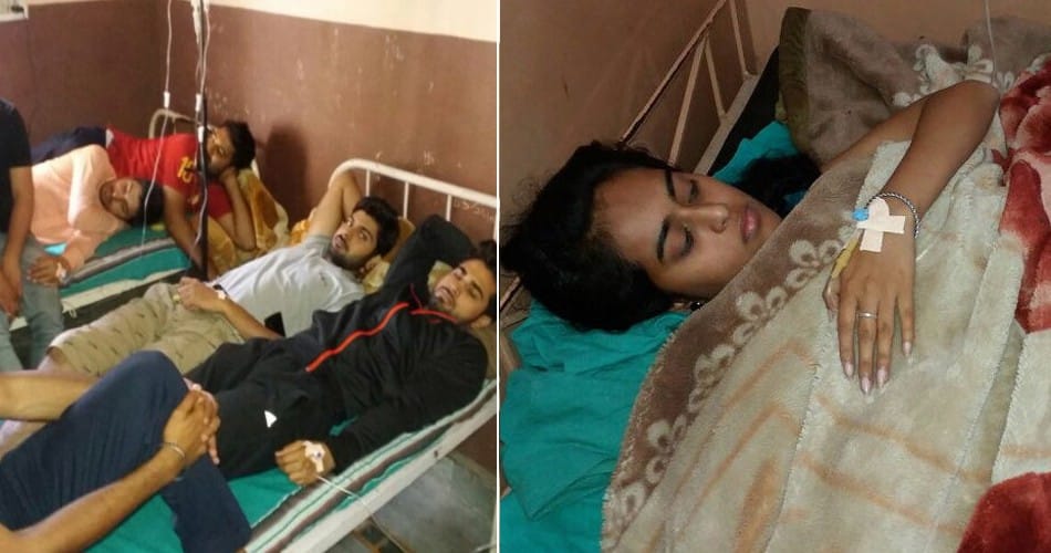 students ill due to food poisoning, radaur college students ill, yamunagar, radaur, haryana