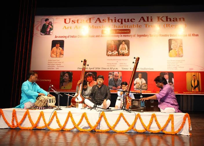 Raggiri event held in delhi to tribute Ustad Ashiq ali khan 