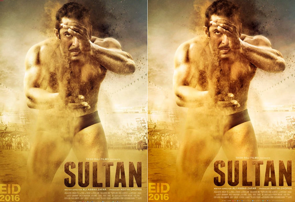 Salman khan's upcoming movie sultan poster released
