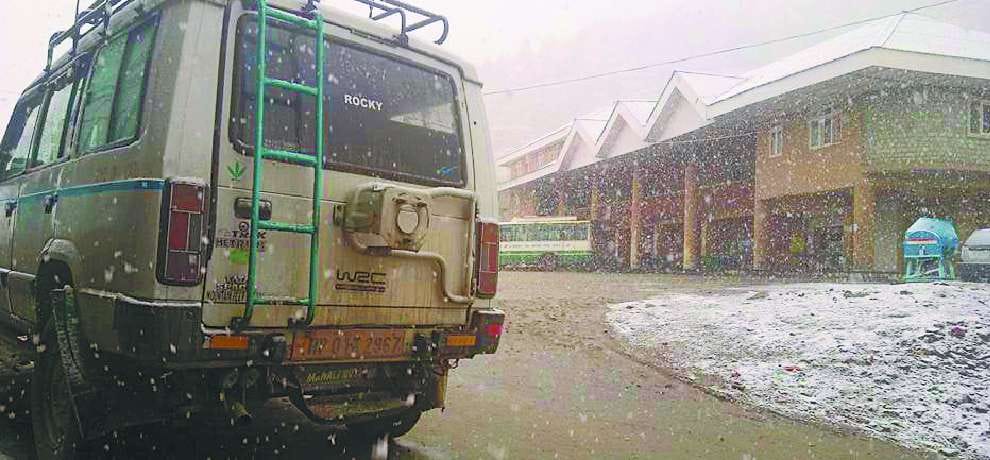 rain and snowfall in himachal