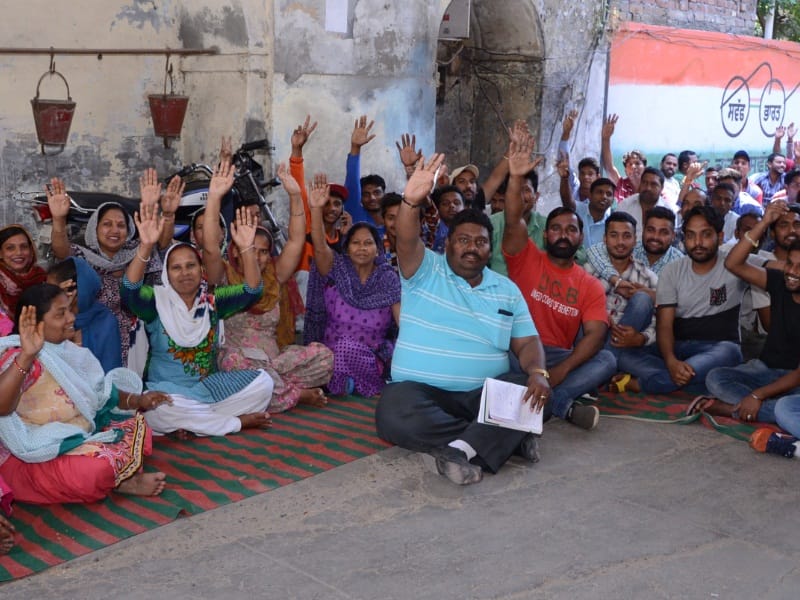 strike, sanitation worker strike, batala strike, strike start in batala, batala, amritsar