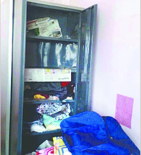 CHC stolen in broad daylight in the housing colony