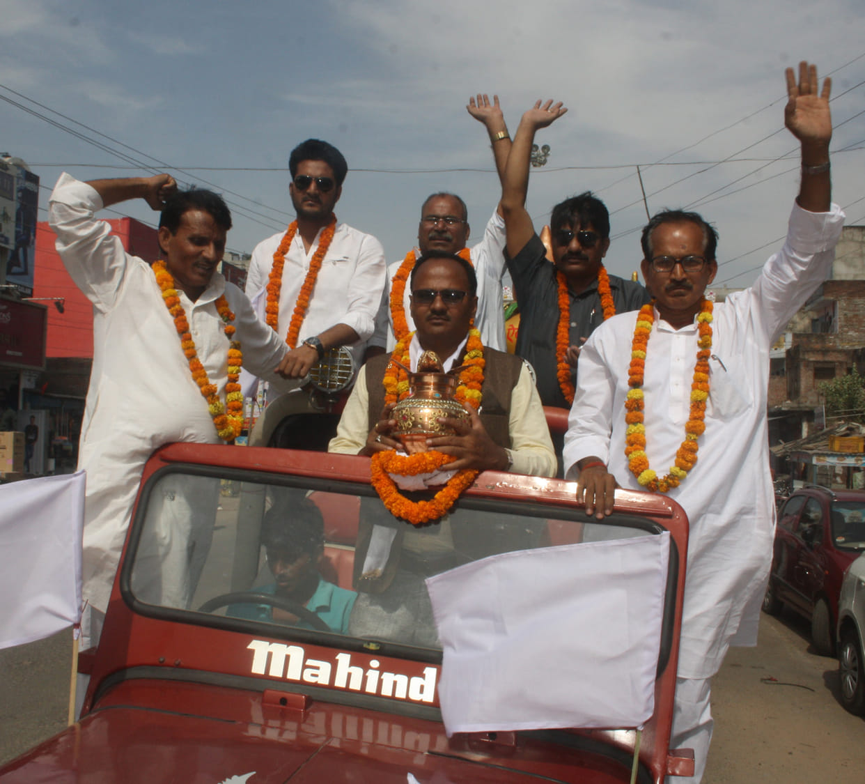 welcomed kalash rathyatra