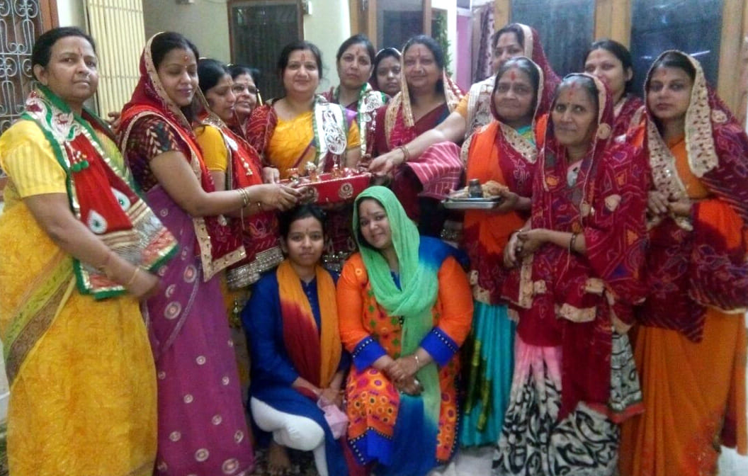 worship begins of gangaur