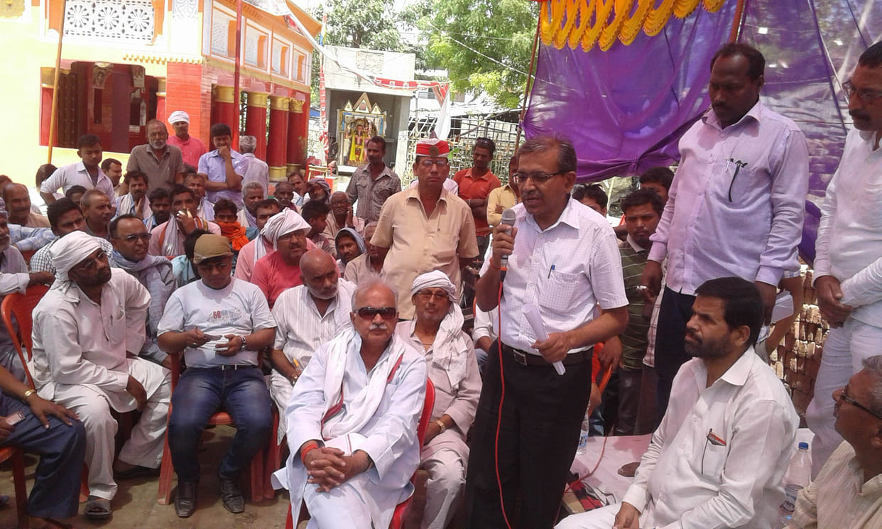  Nine days running up protest