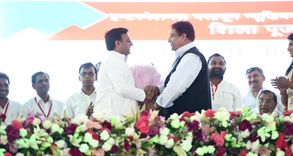  azam khan attacks on governor during kannauj visit