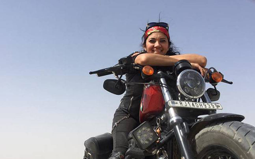 Biker Vinoo Paliwal died in a road accident 