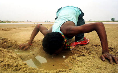 drought in india is natural or man made